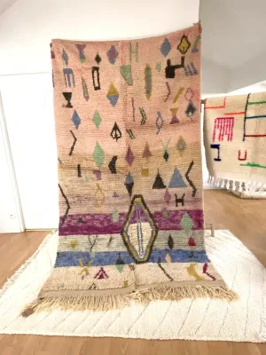 tapis coloré avec motif