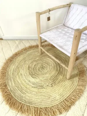 tapis naturel dans salon