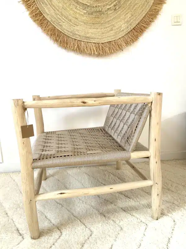 fauteuil marron