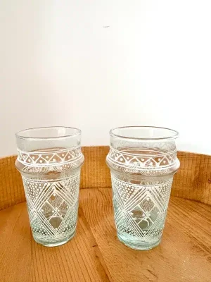 Verres à thé Beldi Peint à la main