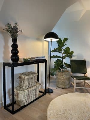 Console en Zellige noir - Eva