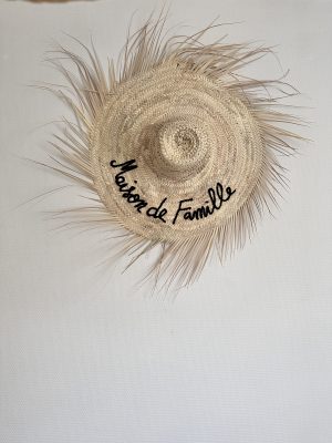 Chapeaux de paille berbère "Maison de famille" 50/60 cm