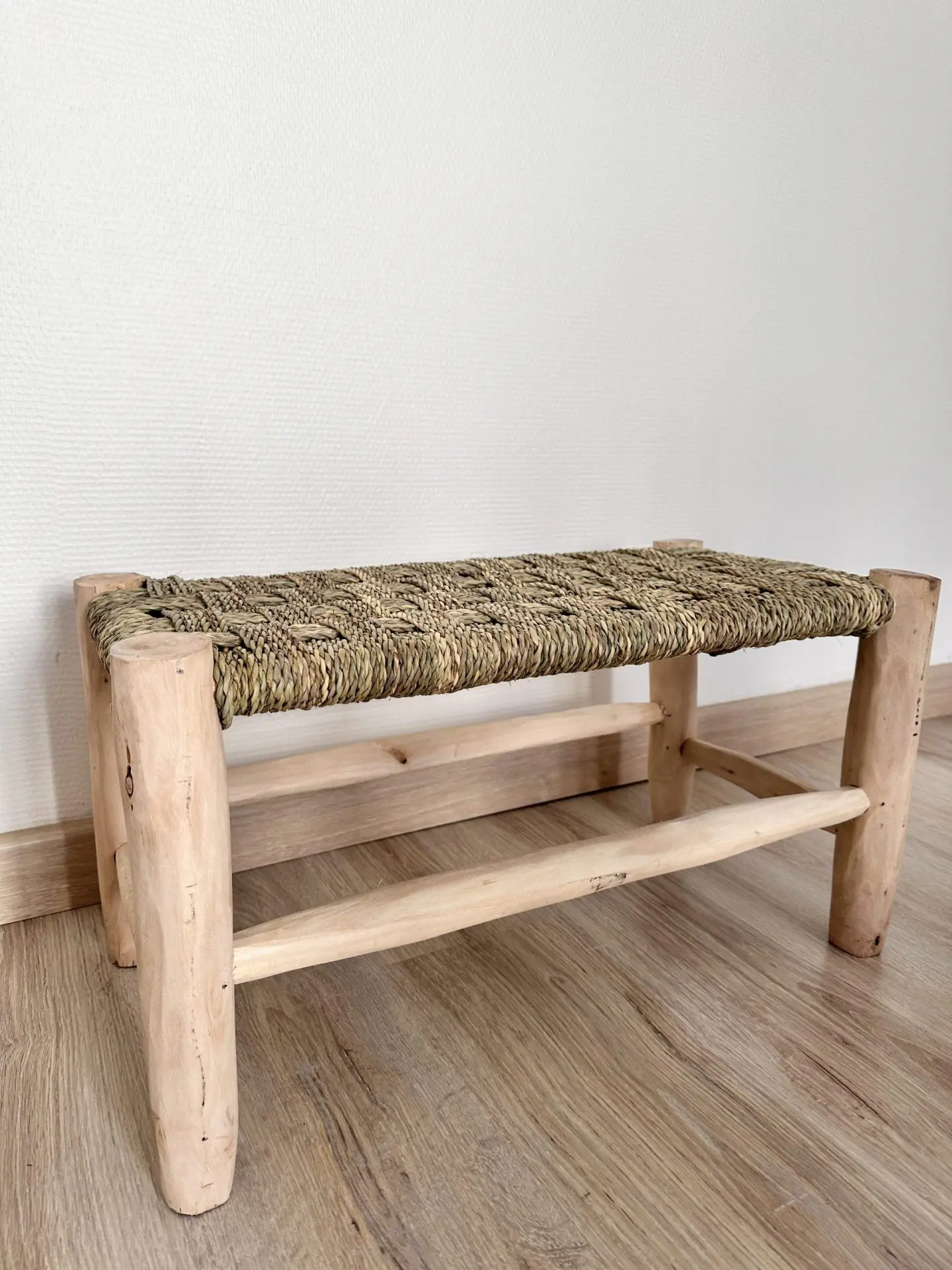 Banc enfant en bois naturel 60 cm