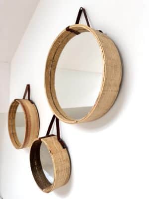 Série de 3 miroirs tamis