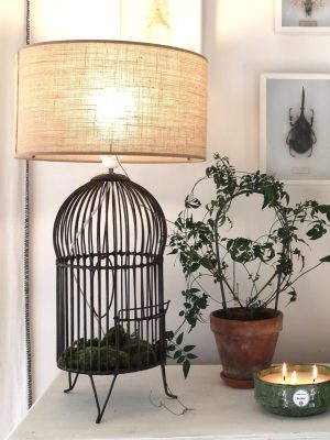 Luminaire lampe Cage Marocaine-  Création unique